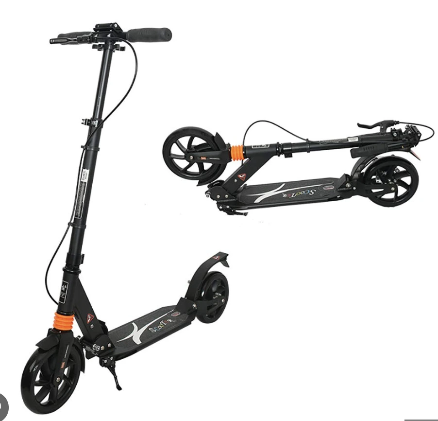 Kids Kick Scooter with Adjustable Handlebars